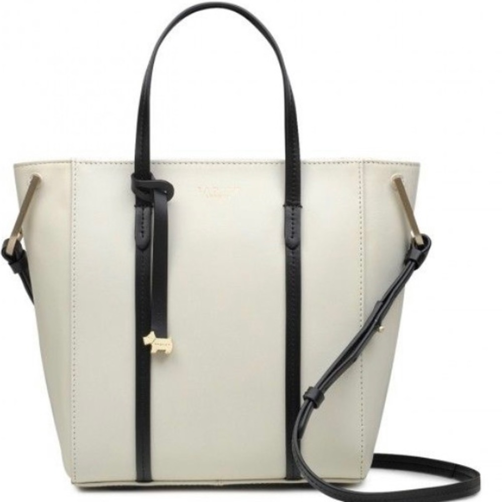 Radley London Alba Place Mini - Small Zip Top Multiway Chalk/Black